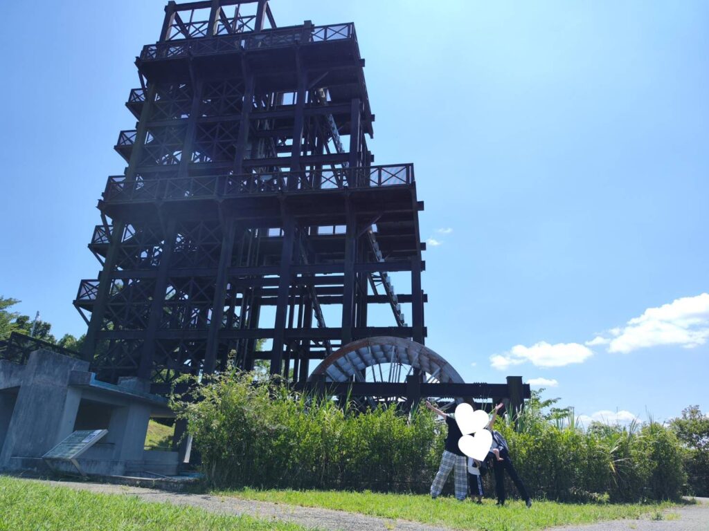 市原湖畔美術館にある揚水機