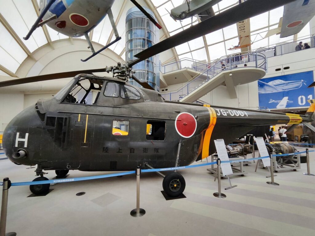 埼玉県所沢市にある所沢航空発祥記念館の展示機