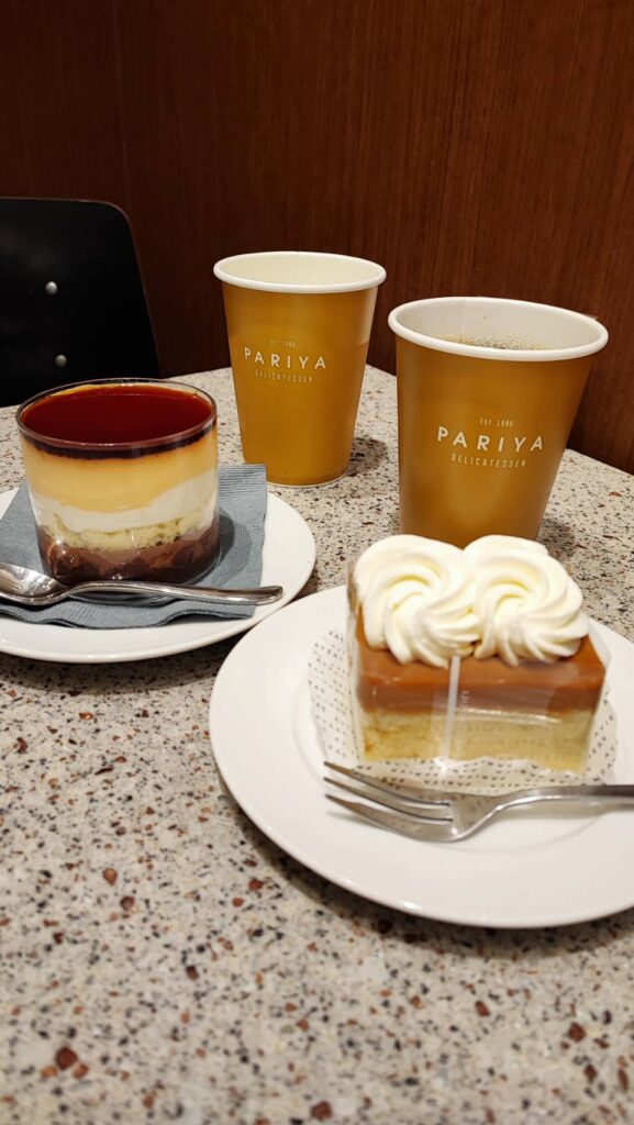 東京ミッドタウン内のPARIYAのケーキ