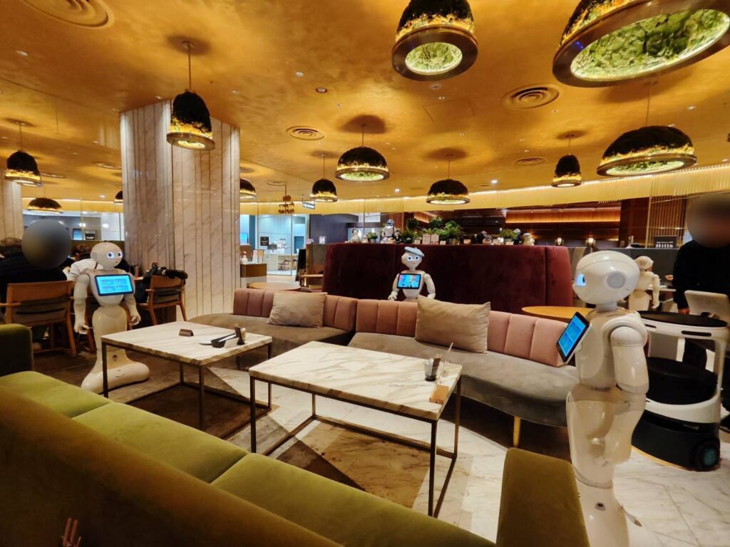 ペッパーパーラーの店内