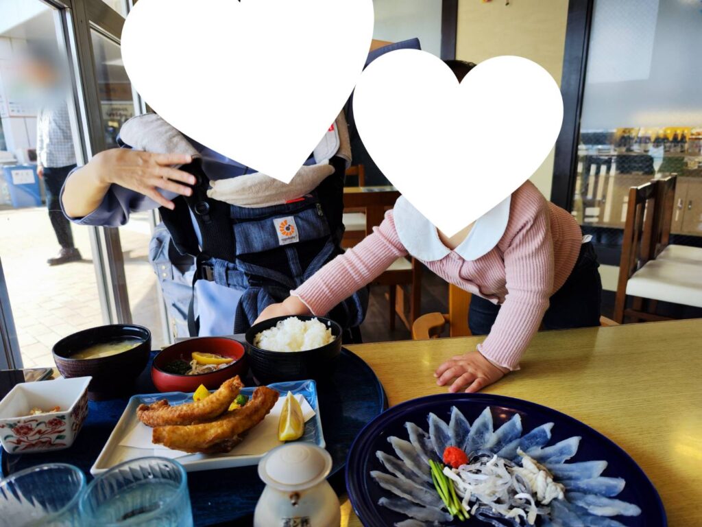 ふくの関のベビーチェア