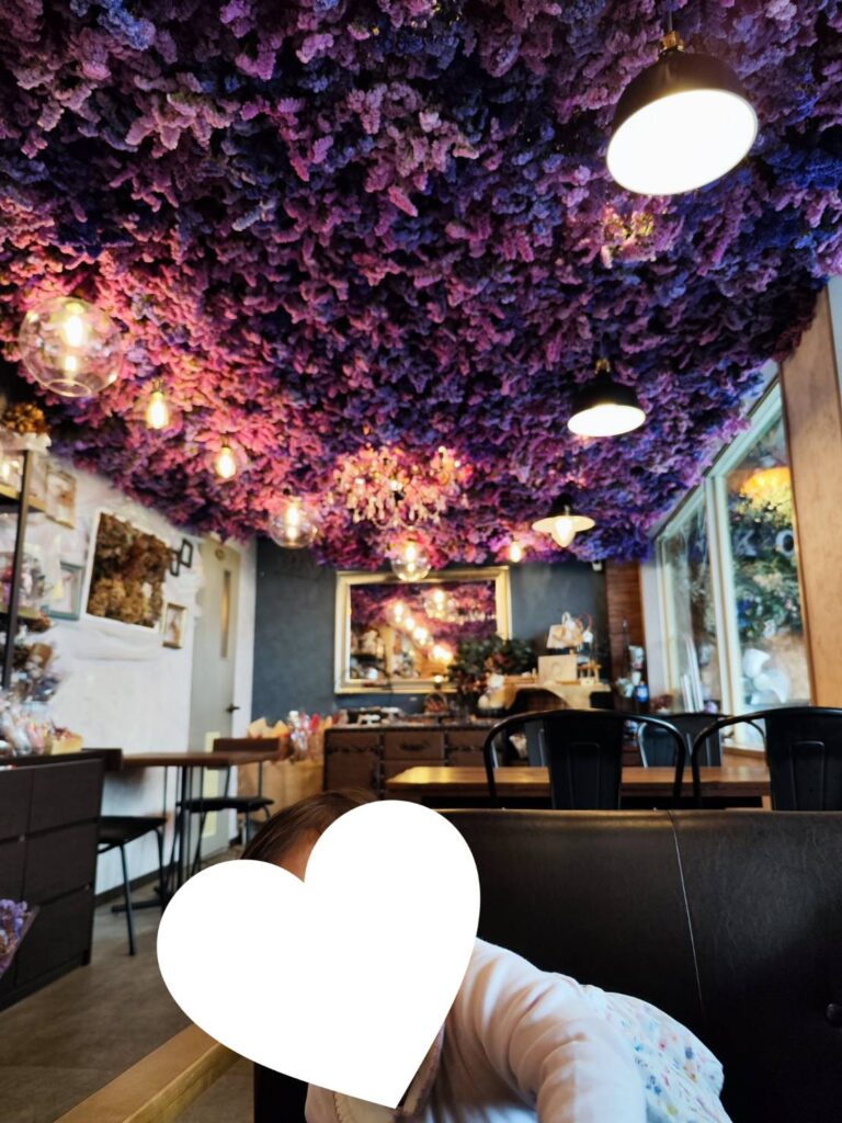 花cafe kokiaの内観