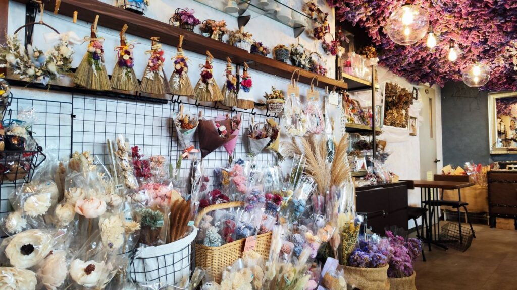 花cafe kokiaのアイテム見本