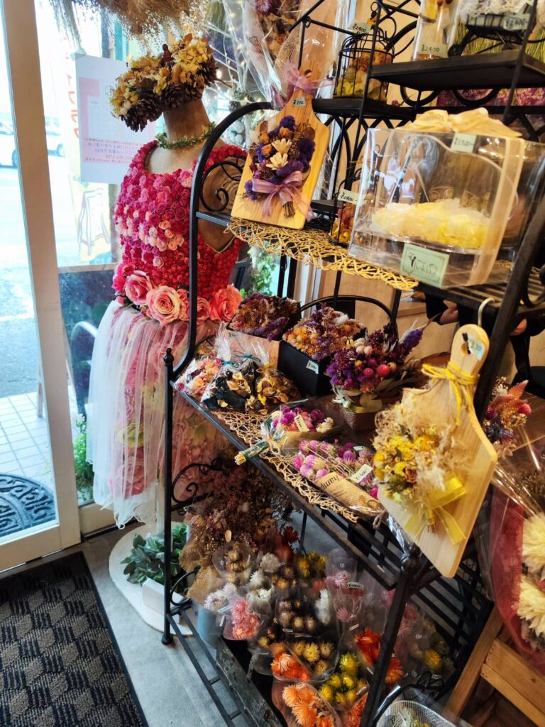 花cafe kokiaのアイテム見本