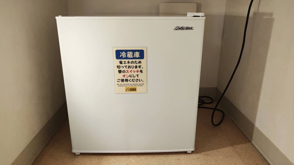 旅籠屋の冷蔵庫