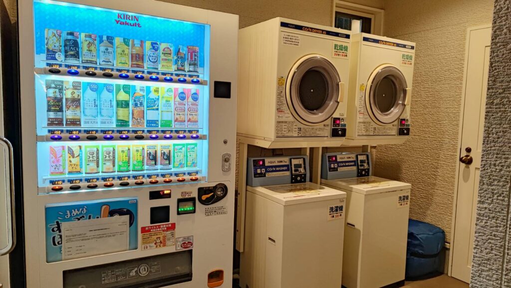 旅籠屋の自動販売機