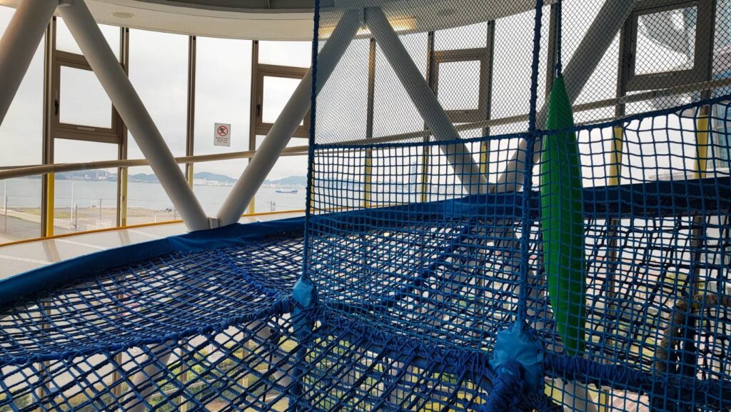 海峡こども広場の眺め