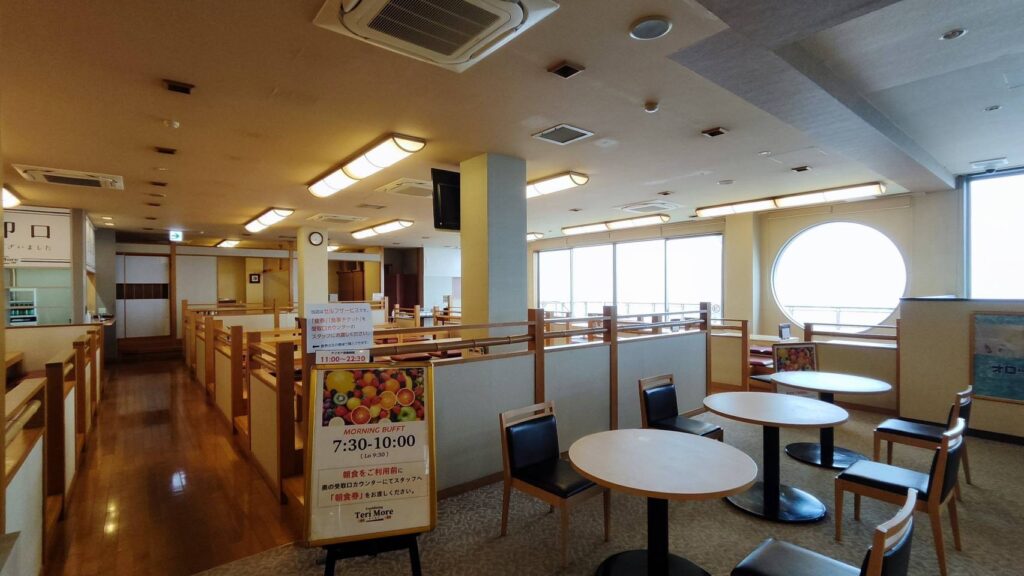 照葉スパリゾート門司店の朝食会場