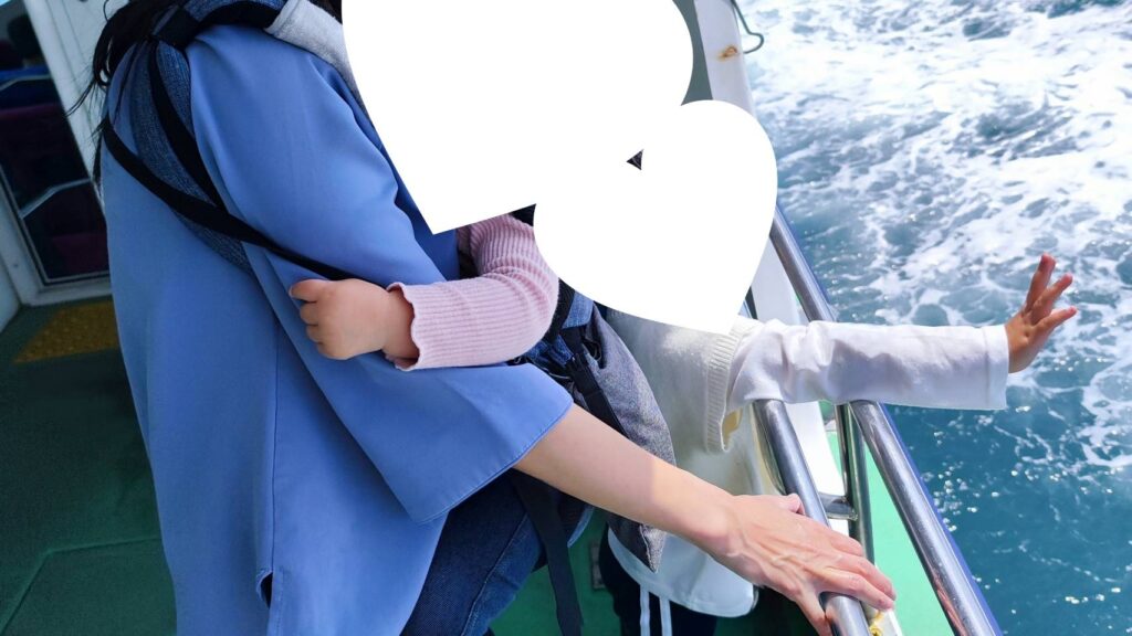 関門汽船の中