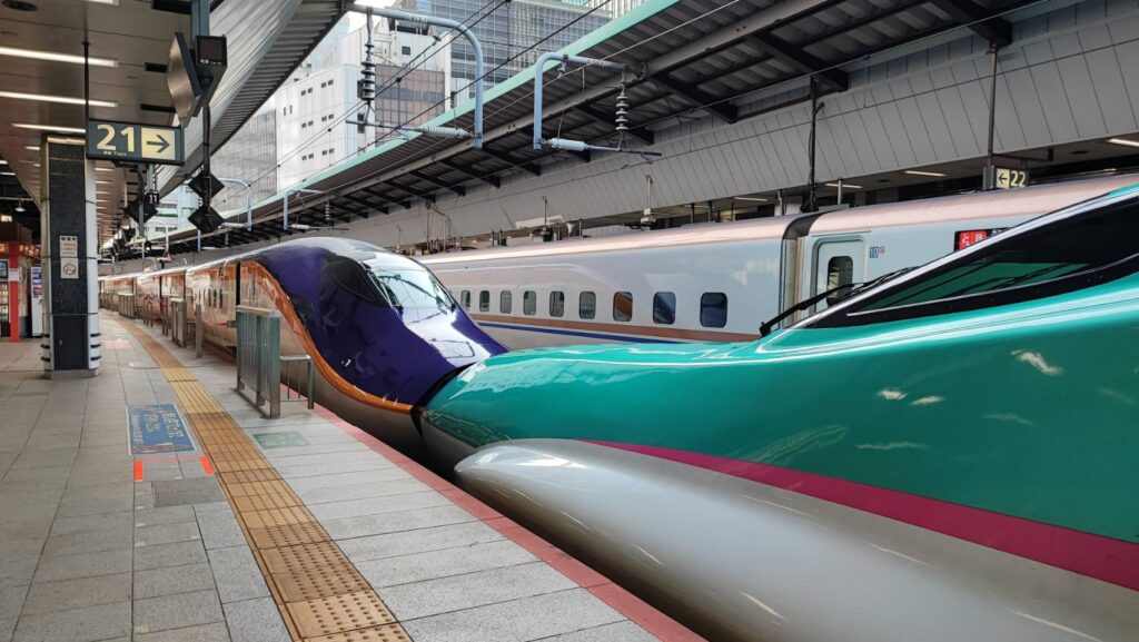 つばさとやまびこの連結部分