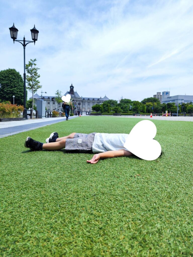 文翔館までの道のり