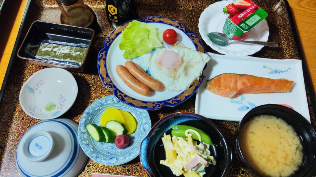 ホテル山内の朝食