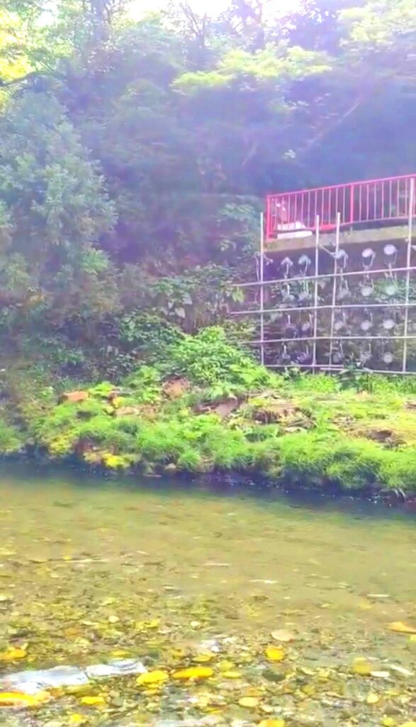 白銀の滝の展望台