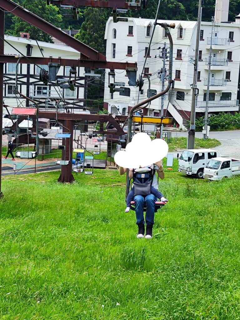 上の台ゲレンデのリフト