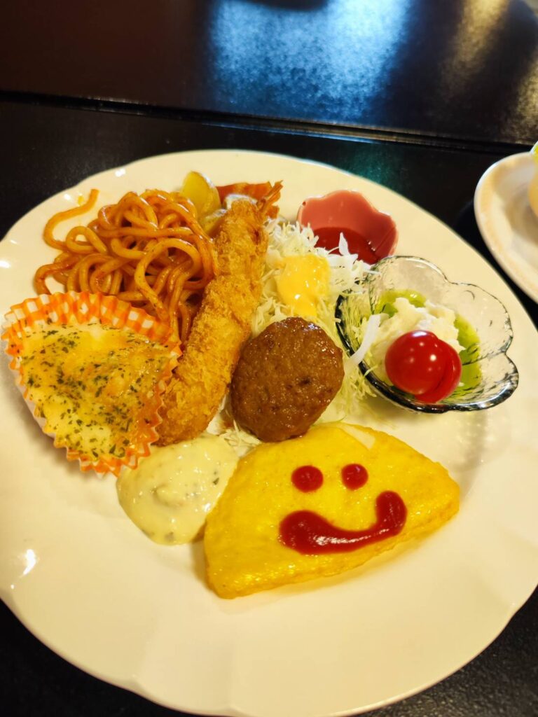 名湯舎 創の夕食のキッズメニュー