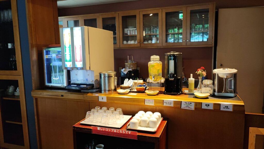 名湯舎 創のウエルカムドリンク