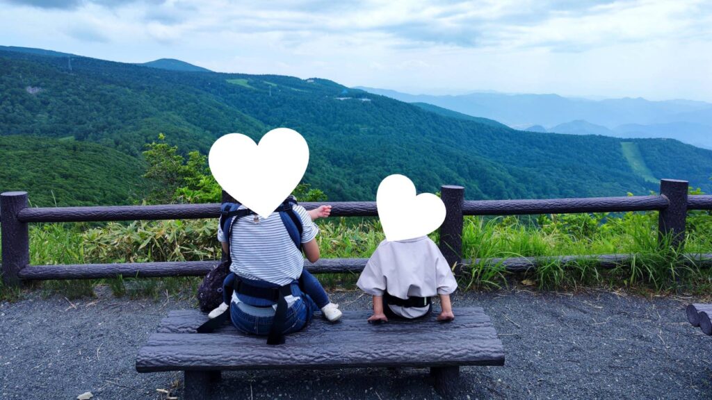 鳥兜展望台からの景色