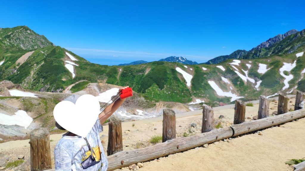 エンマ台へ持って行った双眼鏡