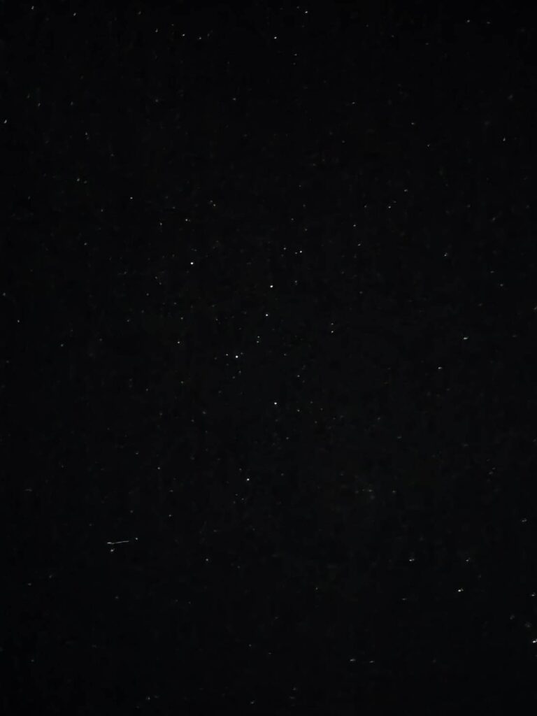 扇沢の星空