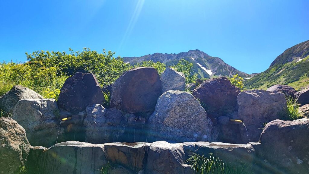 立山玉殿の湧水